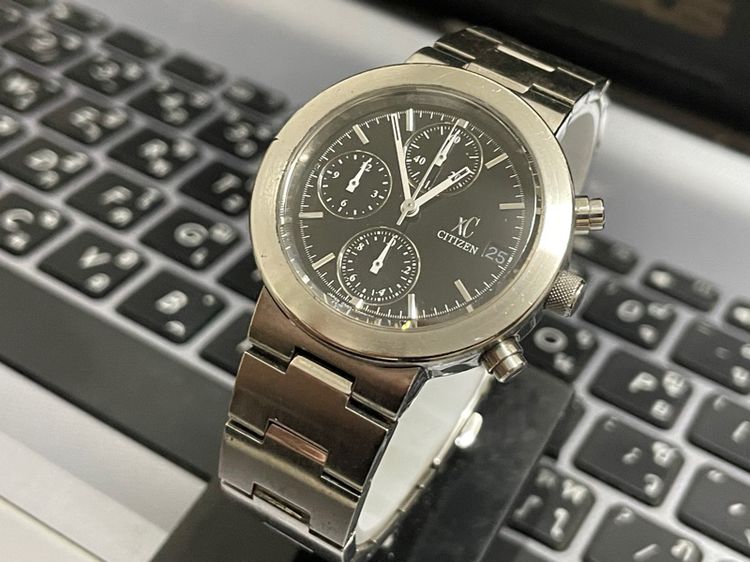 Citizen Xc Duratect Chronograph จับเวลา รูปที่ 3