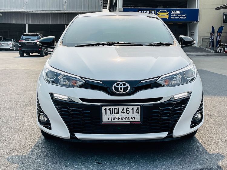Toyota Yaris 2020 1.2 High Sedan เบนซิน ไม่ติดแก๊ส เกียร์อัตโนมัติ ขาว รูปที่ 2