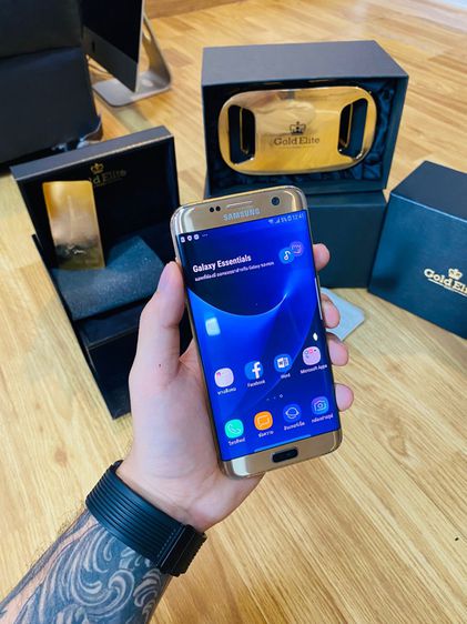 Samsung s7 edge gold edition 18k ทำจากทองคำแท้ รูปที่ 7
