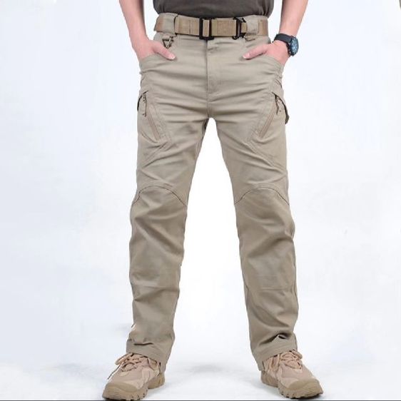 กางเกงคาร์โก้ กางเกงทหาร กางเกงเดินป่า กางเกงยุทธวิธีผู้ชาย M-2xl รูปที่ 3