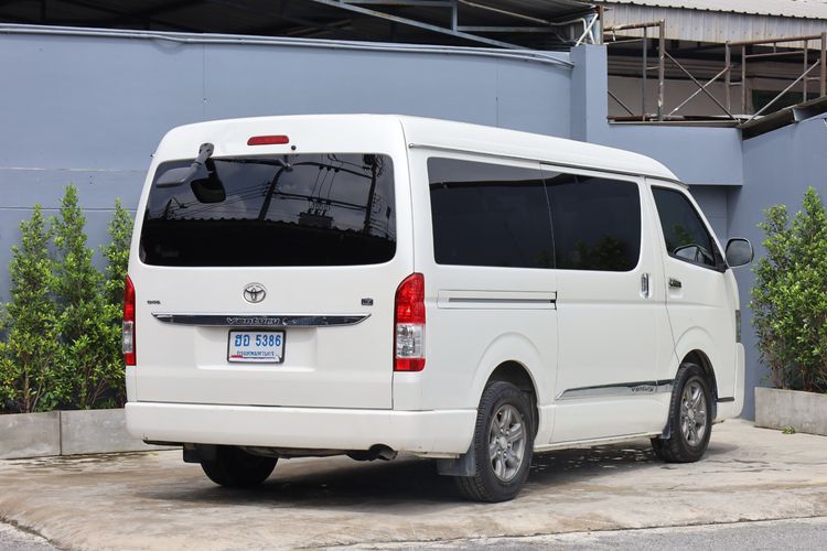 Toyota Ventury 2018 3.0 G Van ดีเซล ไม่ติดแก๊ส เกียร์อัตโนมัติ ขาว รูปที่ 3