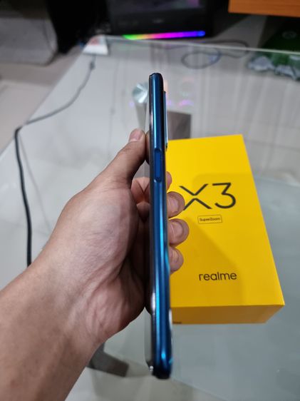 Realme X3 superzoom Ram 12 ความจุ 256 GB มือสอง สภาพใหม่ ครบกล่อง  📱จอใหญ่ 6.6 นิ้ว สี Glacier Blue 120hz  รูปที่ 7