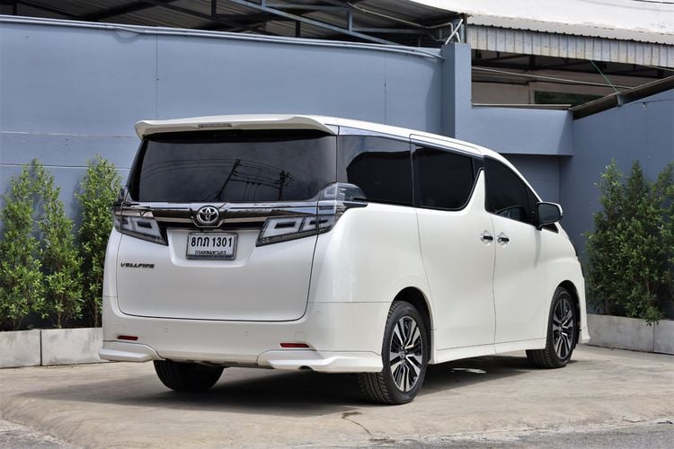 Toyota Vellfire 2019 2.5 V Van เบนซิน ไม่ติดแก๊ส เกียร์อัตโนมัติ ขาว รูปที่ 3