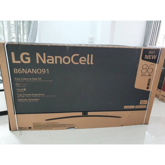 LG 86 นิ้ว 86NANO91TPA Full Array NANO CELL 4K SMART TV 120Hz มีเมจิกรีโมท สินค้า Clearance รูปที่ 6