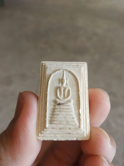 พระเนื้อว่านผสมผง(พระพิมพ์พระสมเด็จเกศไชโย(ขอบสามชั้น)หลังเรียบ(ไม่ทราบพระเกจิที่สร้าง)(120415)(ไม่ทราบรุ่นอายุ)พระบ้านพระเครื่องรางของมงคล รูปที่ 5