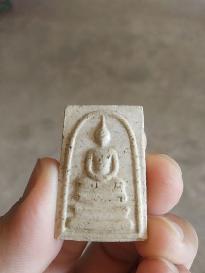 พระเนื้อว่านผสมผง(พระพิมพ์พระสมเด็จหลังเรียบ(ไม่ทราบพระเกจิที่สร้าง)(120417)(ไม่ทราบรุ่นและอายุ))พระเครื่องรางของมงคลพระบ้าน รูปที่ 4