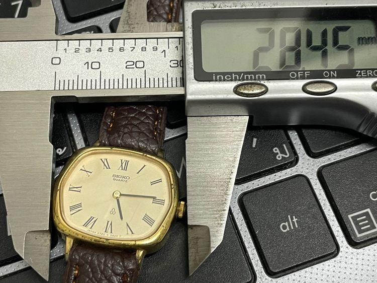Seiko หลักโรมัน Quartz Lady ผู้หญิง รูปที่ 9