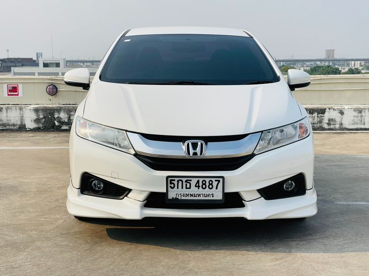 Honda City 2016 1.5 V Plus i-VTEC Utility-car เบนซิน ไม่ติดแก๊ส เกียร์อัตโนมัติ ขาว รูปที่ 2
