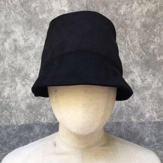 หมวกและหมวกแก๊ป 📼 หมวกบักเก็ตสีดำ