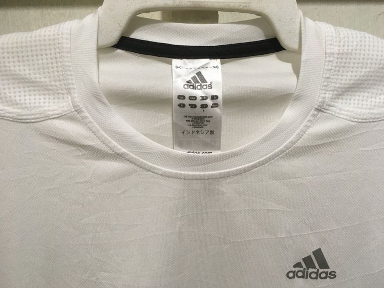 เสื้อกีฬา แขนสั้น FORMOTION แบรนด์ Adidas สีขาว รูปที่ 3