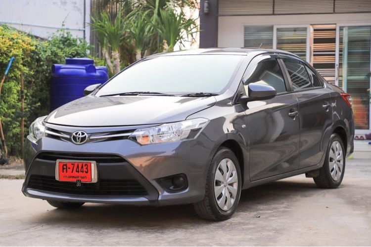Toyota Vios 2014 1.5 J Sedan เบนซิน ไม่ติดแก๊ส เกียร์อัตโนมัติ เทา รูปที่ 1