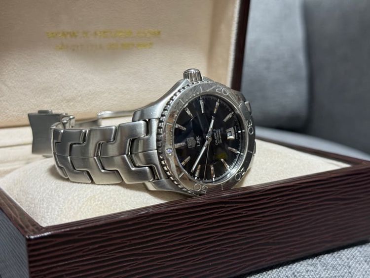 นาฬิกา TAG-HEUER New Link Automatic ขนาด Man Size มือ 2 ของแท้ รูปที่ 3