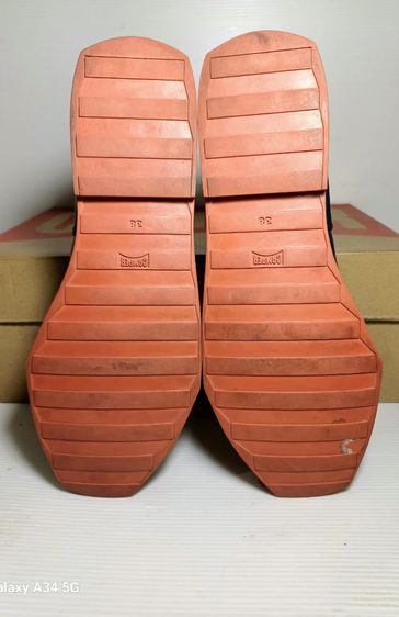 CAMPER Mortimer 38EU(24.3cm) Original ของแท้ มือ 2 สภาพเยี่ยม, รองเท้า CAMPER หนังแท้ พื้นเต็ม น้ำหนักเบา ไม่มีตำหนิใดๆ สวยมาก รูปที่ 9