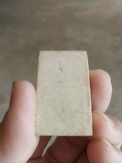 พระเนื้อว่านผสมผง(พระพิมพ์พระสมเด็จเนื้อขาวหลังเรียบ(130406)(ไม่ทราบพระเกจิที่สร้าง))พระบ้านพระใหม่พระเครื่องรางของมงคล รูปที่ 6