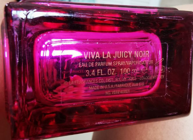 น้ำหอม Juicy Couture Viva La Juicy Noir EDP 100 ml ของแท้ 100 รูปที่ 9