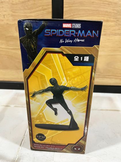 Spider Man Figure SPM No Way Home Black Gold Suit With Web Shooter  โมเดล สไปเดอร์แมน สูง19cm รูปที่ 12