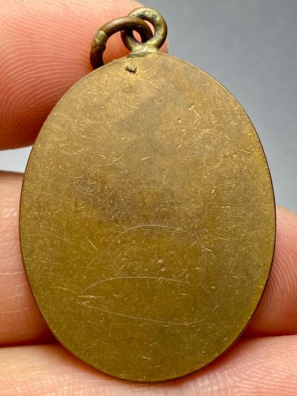 เหรียญหลวงปู่ไข่ รุ่นแรก เนื้อทองแดง พ.ศ. 2473 วัดเชิงเลน(บพิตรพิมุข) กทม. พระบ้านสวยเก่าเก็บหายาก รูปที่ 2