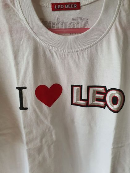 เสื้อทีเชิ๊ต Leo Beer แท้ ใหม่ รูปที่ 2