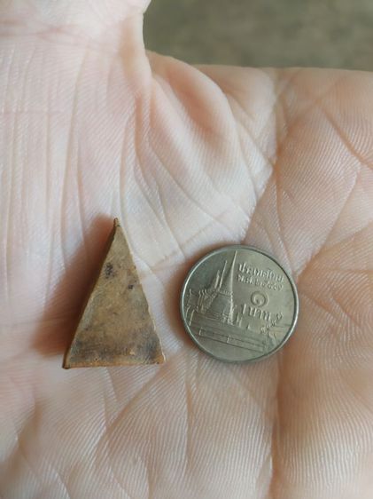 พระเนื้อดินพิมพ์เล็ก(พระพิมพ์พระสมเด็จพิมพ์สามเหลี่ยมเล็กหลังเรียบ(130412)(ไม่ทราบพระเกจิที่สร้าง))พระบ้านพระเครื่องรางของมงคล รูปที่ 10