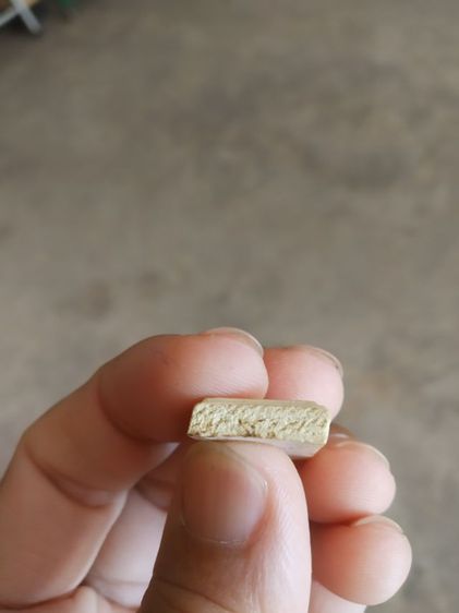 พระเนื้อว่านผสมผงพิมพ์เล็ก(พระพิมพ์พระสมเด็จเกศไชโยอกร่องหลังเรียบเนื้อออกขาว(130413)(ไม่ทราบพระเกจิที่สร้าง))พระบ้านพระเครื่องรางของมงคล รูปที่ 13