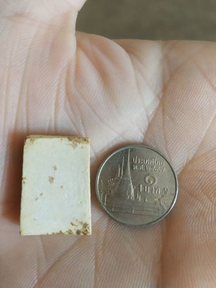 พระเนื้อว่านผสมผงพิมพ์เล็ก(พระพิมพ์พระสมเด็จเกศไชโยอกร่องหลังเรียบเนื้อออกขาว(130413)(ไม่ทราบพระเกจิที่สร้าง))พระบ้านพระเครื่องรางของมงคล รูปที่ 3