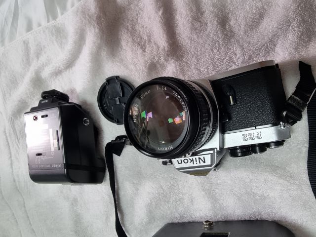 Nikon FE2 กล้องฟิล์ม SLR ในตำนานระดับ Professional Generation ที่ 2 ในตระกูล Nikon F Series  เลนส์ Nikkor 50mm f1.4 ai รูปที่ 3