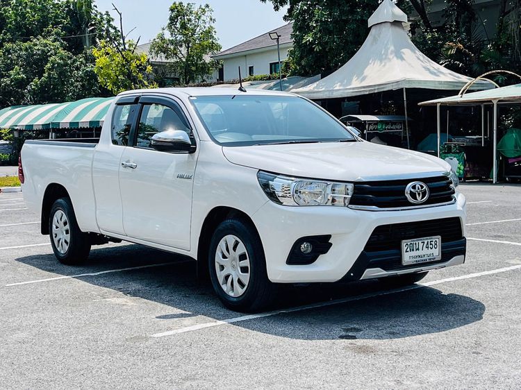 Toyota Hilux Revo 2018 2.4 J Pickup ดีเซล ไม่ติดแก๊ส เกียร์อัตโนมัติ ขาว รูปที่ 3
