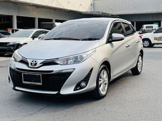 Toyota Yaris 1.2 G  ซื้อรถผ่านไลน์ รับฟรีบัตรเติมน้ำมัน K01645