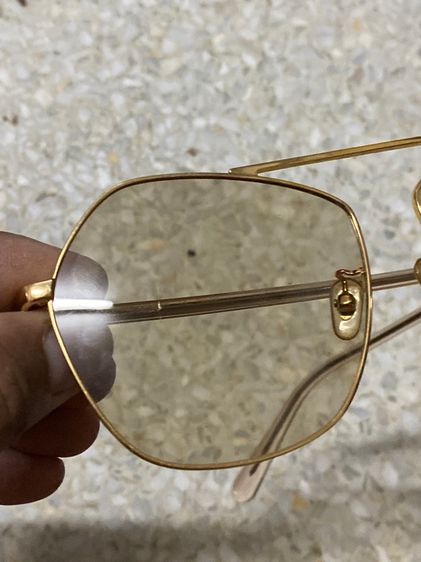 แว่นตา MUJOSH  เฟรมทองยังสวย  ติดเลนส์สายตามา ไปทำเลนส์ใหม่  700฿ รูปที่ 4