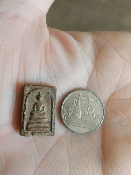 พระเนื้อว่านผสมผงพิมพ์เล็ก(พระพิมพ์พระสมเด็จหลังยันต์เนื้อสีน้ำตาลเข้ม(130415)(ไม่ทราบพระเกจิที่สร้าง)(ไม่ทราบรุ่นและอายุ))พระเครื่องของมงคล รูปที่ 3