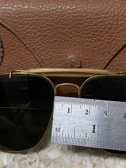 แว่นตา RAY BAN  ทรงเลนส์ใหญ่  เฟรมยังสวย   มีซองหนัง  3500฿ รูปที่ 12