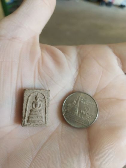 พระเนื้อว่านผสมพระเกศาพิมพ์เล็ก(พระพิมพ์พระสมเด็จ(พระหลวงพ่อชาย(ชาคโร))(วัดสุดารังสรรค์)(จังหวัดร้อยเอ็ด)พระเกจิ)พระบ้านพระเครื่องรางของมงคล รูปที่ 10