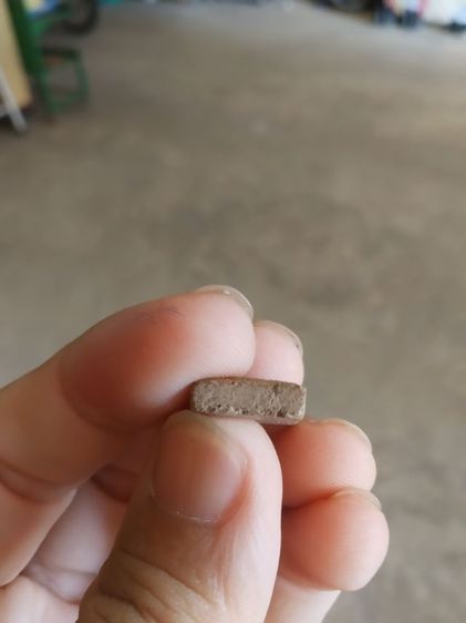 พระเนื้อว่านผสมพระเกศาพิมพ์เล็ก(พระพิมพ์พระสมเด็จ(พระหลวงพ่อชาย(ชาคโร))(วัดสุดารังสรรค์)(จังหวัดร้อยเอ็ด)พระเกจิ)พระบ้านพระเครื่องรางของมงคล รูปที่ 17