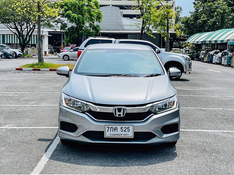Honda City 2018 1.5 V Sedan เบนซิน ไม่ติดแก๊ส เกียร์อัตโนมัติ เทา รูปที่ 2