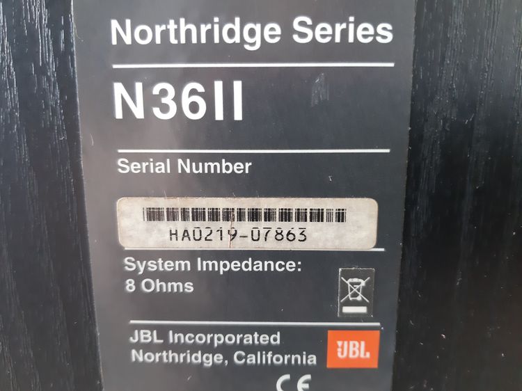 ลำโพง JBL N36 ll  Northridge Series  รูปที่ 6