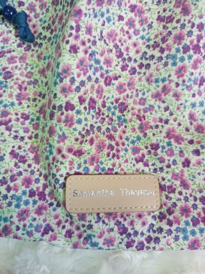 กระเป๋าผ้าหูรูดลายดอก Samantha thavasa รูปที่ 4