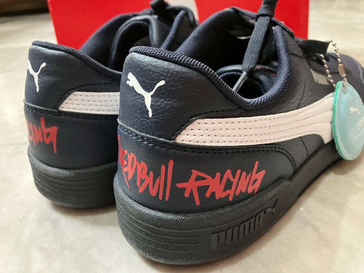 รองเท้าผ้าใบหนัง ชาย Puma REDBULL Racing Formula one team รุ่น RBR Caracal สีMidnight Blue ของแท้ Size UK10 US11 EU44.5 29CM. รูปที่ 4