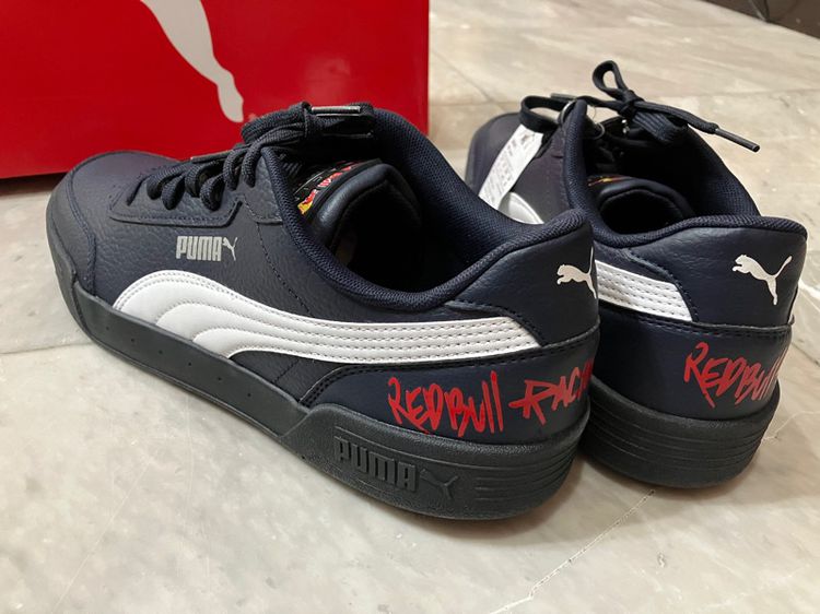 รองเท้าผ้าใบหนัง ชาย Puma REDBULL Racing Formula one team รุ่น RBR Caracal สีMidnight Blue ของแท้ Size UK10 US11 EU44.5 29CM. รูปที่ 8