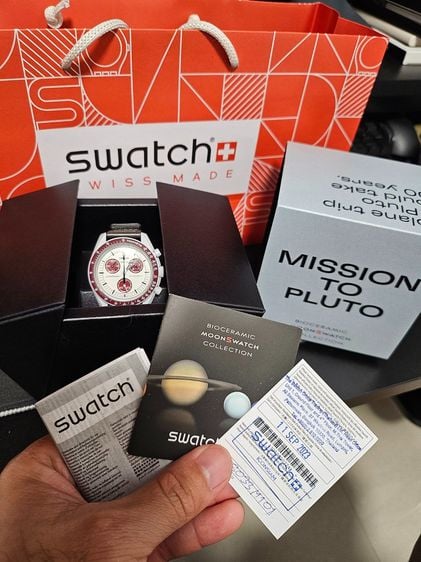 นาฬิกา Omega X Swatch (Mission to Pluto)