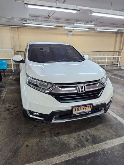 Honda CR-V 2018 2.4 S Utility-car เบนซิน ไม่ติดแก๊ส เกียร์อัตโนมัติ ขาว รูปที่ 4