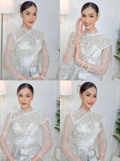 ร้านเช่าชุดไทยแต่งงานชุดเจ้าสาวเช่าชุดสูทแถวพระราม2 095-939-6324 รูปที่ 12