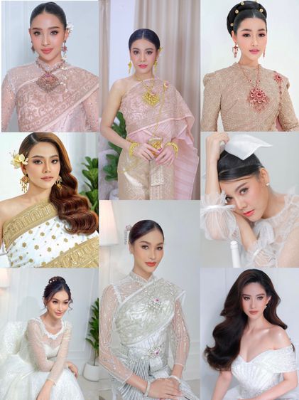 ร้านเช่าชุดไทยแต่งงานชุดเจ้าสาวเช่าชุดสูทแถวพระราม2 095-939-6324 รูปที่ 9