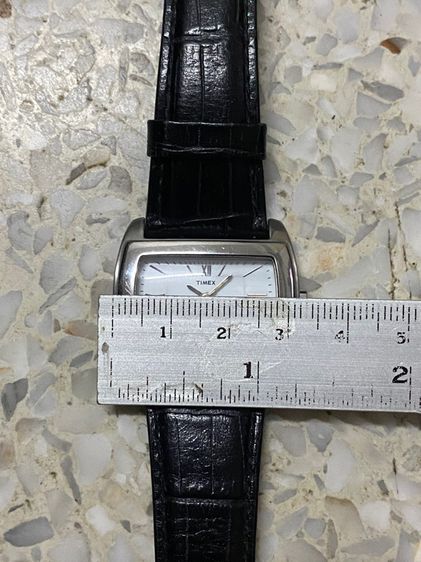 นาฬิกายี่ห้อ TIMEX   เลดี้ ของแท้มือสอง สแตนเลส สายหนัง  600฿ รูปที่ 9