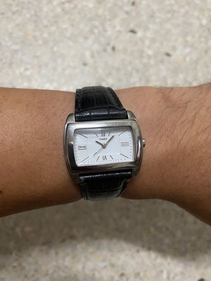 นาฬิกายี่ห้อ TIMEX   เลดี้ ของแท้มือสอง สแตนเลส สายหนัง  600฿ รูปที่ 10