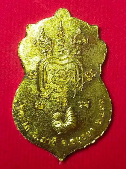 เหรียญเสมา หลวงพ่อรวย ปาสาทิโก วัดตะโก อยุธยา พ.ศ. 2566 เนื้อทองเหลือง รูปที่ 2