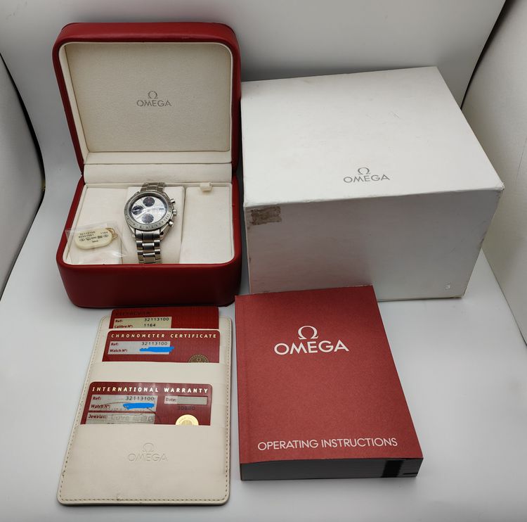 Omega Speedmaster White dial Automatic Watch (Panda)   รูปที่ 3