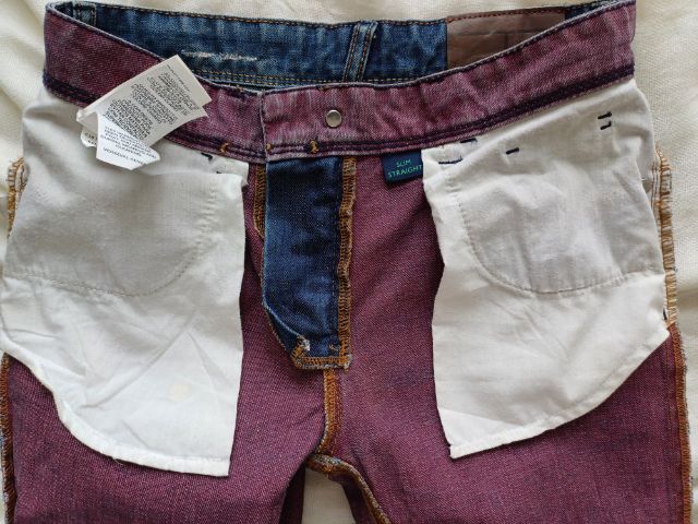 Tommy Hilfiger Slim Straight Jeans Size 12 ควรเผื่อไซส์  เหมาะกับเด็กโต รูปที่ 15