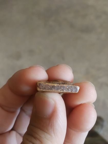 พระเนื้อดินพิมพ์เล็กทรงสามเหลี่ยม(พระพิมพ์พระนางพญาหลังเรียกเนื้อสีน้ำตาลเข้ม(140407)(ไม่ทราบพระเกจิที่สร้าง))พระบ้านพระเครื่องรางของมงคล รูปที่ 13