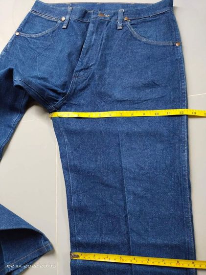 Wrangler 13MWZ Jeans Pants Size.32x30 รูปที่ 13