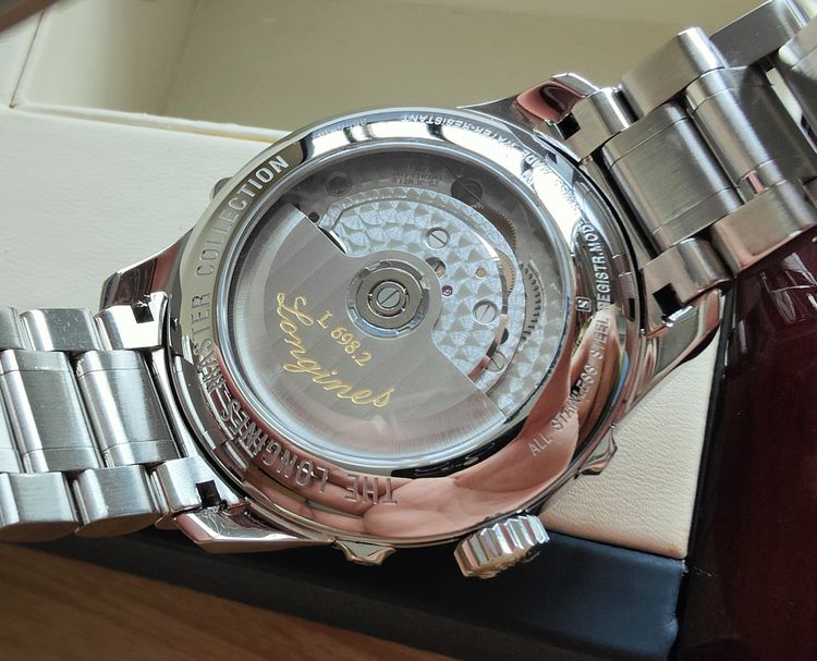 Longines Master Collection Retrograde Automatic Silver Dial  รูปที่ 11